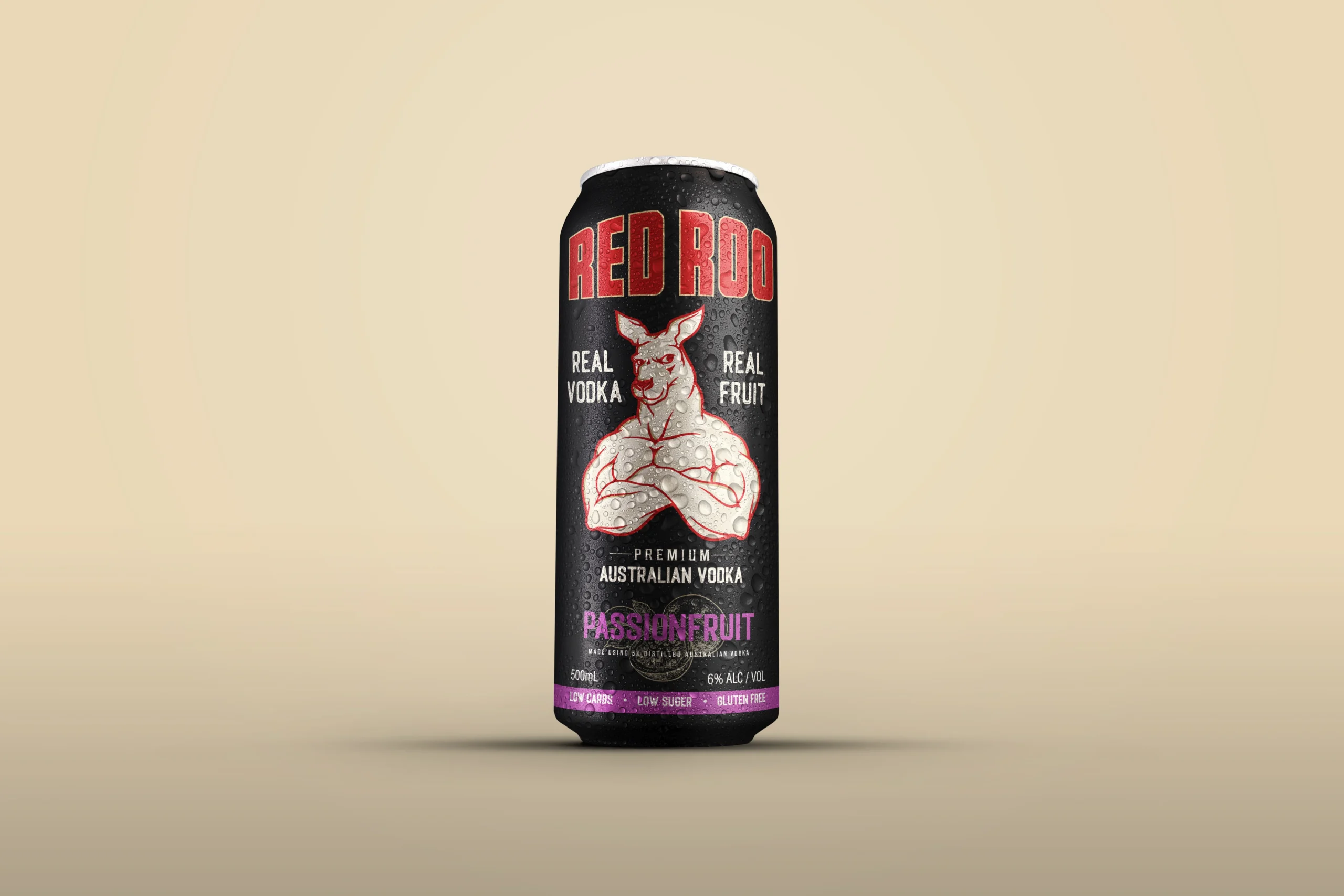 Passionfruit & Soda 500ml Black Cans - Image 3